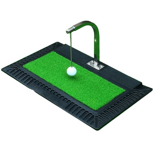 골프훈련용품  프랑온드 골프 실내골프 연습기 기본세트, 블랙