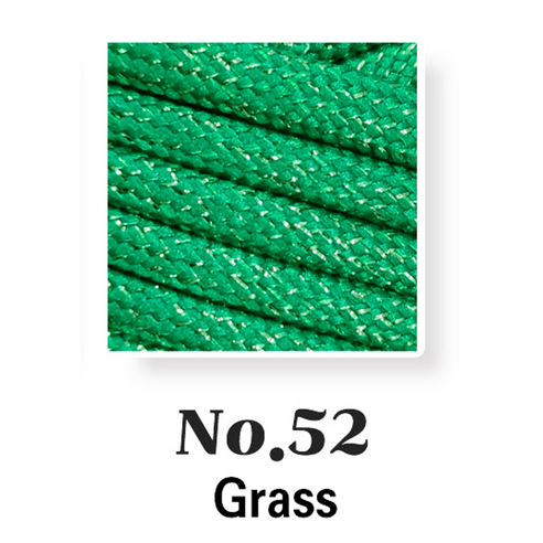 5.0mm 100yard 실버 글로시 대용량 촘촘 우동실 청키스트링 소프트 폴리에스터 우동끈 가벼운실 타래발송, 1개, No.52