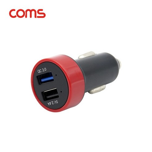 SR2236 차량용 고속충전 2구 USB 2포트 시거잭 시가잭 퀵차지3.0, 1개 차량용시거잭2구usb Best Top5