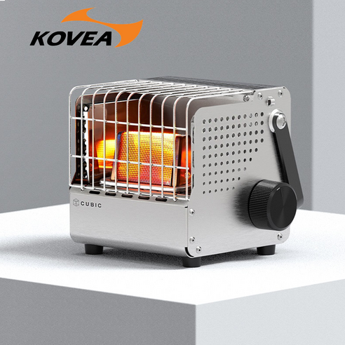 감성을 녹인 따뜻함, 코베아 큐빅 가스히터로 낭만적인 캠핑을!