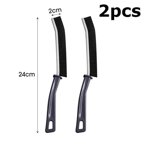 내구성 그라우트 틈새 청소 브러시 주방 화장실 타일 조인트 사각 색상 × 모델명/품번 × 수량, 15.Black- 2PC × 3) Black 2PC × 1개 섬네일