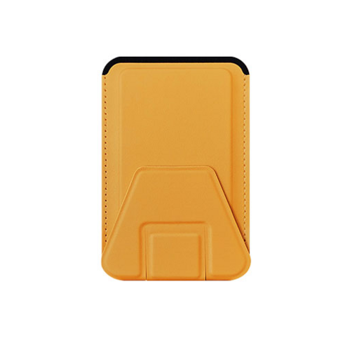 지모 맥세이프 카드 지갑 거치대 스탠드 – 브라운 컬러, 1개 라온맥세이프