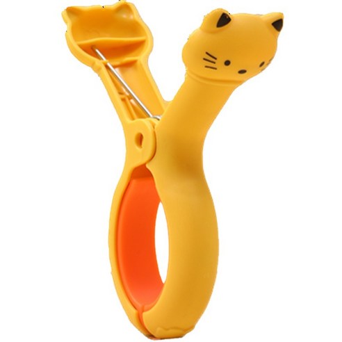 귀여운 고양이 이불 집게 파워풀 빨래 집게 색상별 각 2ea 총 8개, 혼합색상, 1개