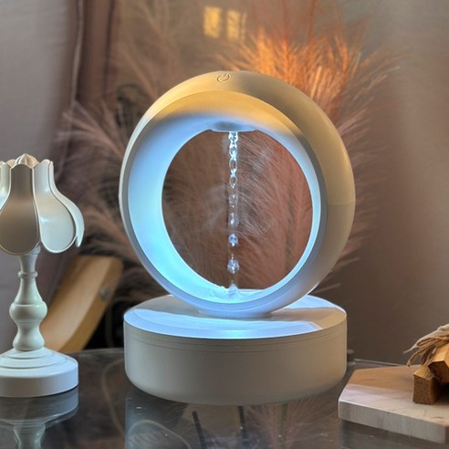 촉촉한 휴식과 감성적인 분위기를 선사하는 공간 속 오아시스, 머레이 LED 무드등 가습기 Humi-10