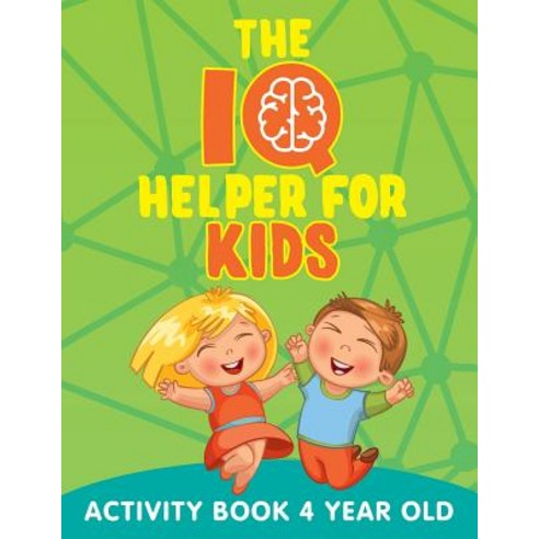 The IQ Helper for Kids: Activity Book 4 Year Old Paperback, Jupiter Kids, English, 9781682602980
