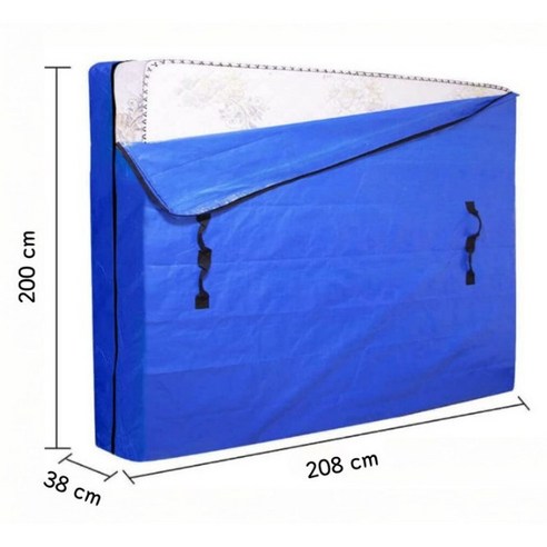 엔코슈 이사 전문가 매트리스 포장 보호 커버 방수 이동 비닐 침대 용달 132 방수커버