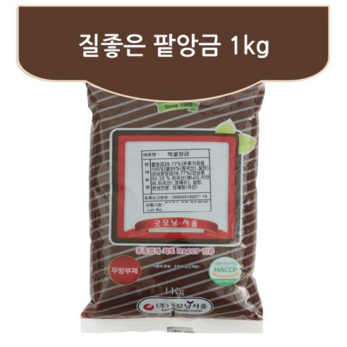 갓샵 팥앙금 1kg, 1개 도토리앙금