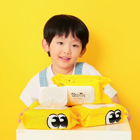 육아 필수템, 물티슈! 깐깐한 엄마가 고른 청담도리 노랑이 물티슈 솔직 후기 청담도리물티슈