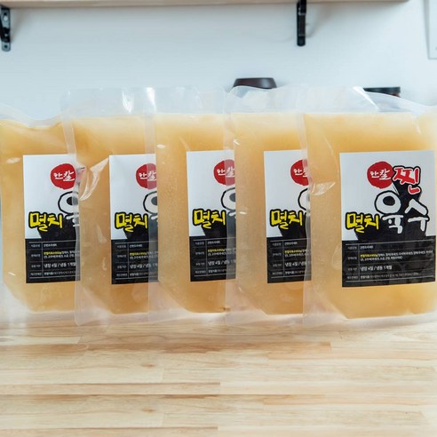 면사랑 면사랑 멸치육수, 1.8L, 2개 13 한칼식품 찐멸치육수, 950g, 5개