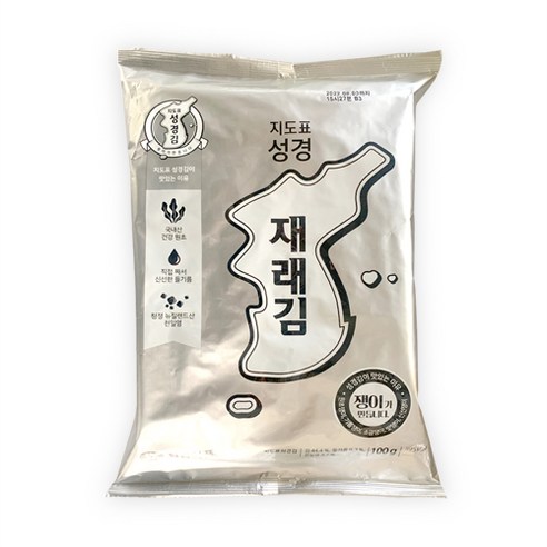 지도표 성경김 고급 재래김 100g(25장) x 24개 1박스, 1개 성경재래김 지도표 성경김 고급 재래김 100g(25장) x 24개 1박스, 1개 성경재래김