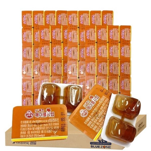 블루존 오뚜기 메이플 시럽 디스팬팩 11g X 120개 세트