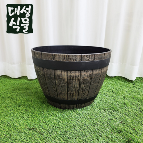 오크 통 화분 대 M175 38X38 빈 분갈이 마오리 포트 Best Top5