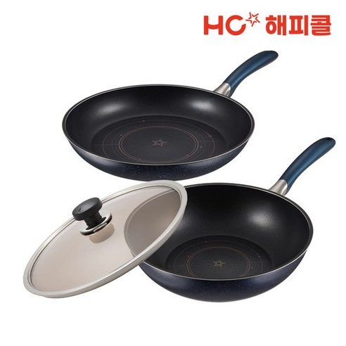 주방을 빛내는 세련된 기능성, HC 갤럭시 블루 IH 프라이팬