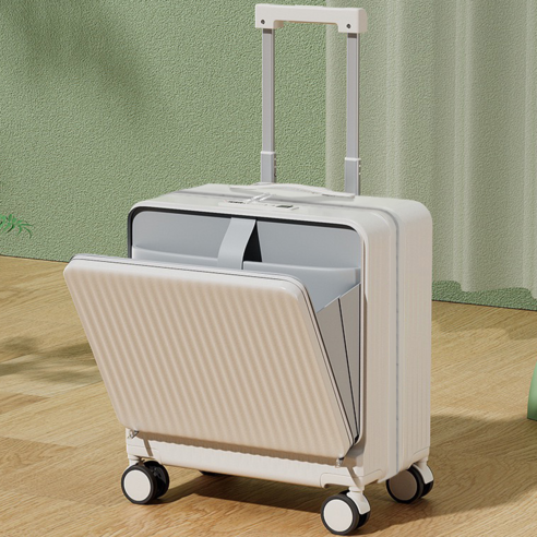 좁은 공간, 답답한 공항…이제 걱정 끝! 똑똑한 18인치 프론트 오픈 캐리어 사용 후기 18인치캐리어