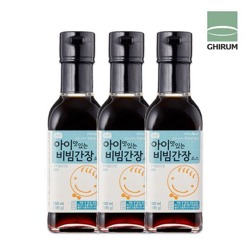 심영순 아이 맛있는 비빔간장 묶음, 아이 맛있는 비빔간..., 150ml, 3개