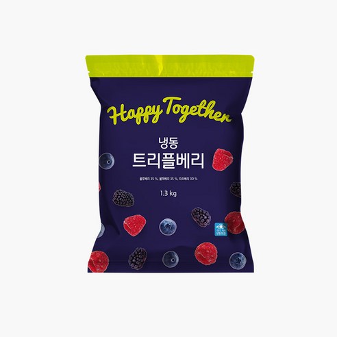 생활N [생활앤]냉동 트리플베리 1.3kg x 1팩 과일