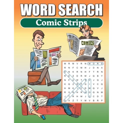 Word Search Comic Strips: Word Find Book For Adults Paperback, Independently Published, English, 9781657839663