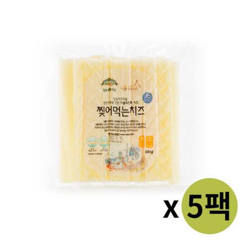 임실치즈 [임실치즈] 찢어먹는치즈 100g*5팩, 100g, 5개