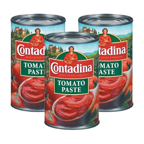 콘타디나 토마토 페이스트, 340g, 3개