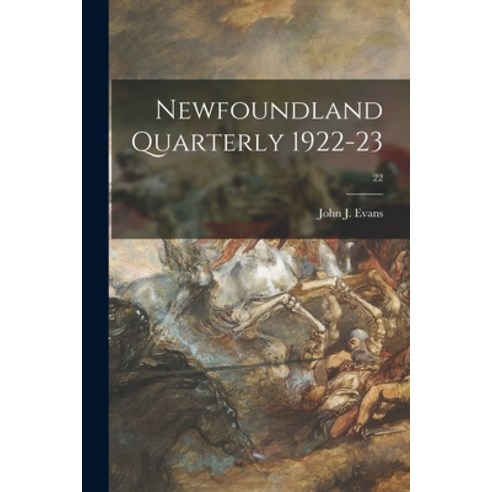 (영문도서) Newfoundland Quarterly 1922-23; 22 Paperback, Legare Street Press, English, 9781014143471