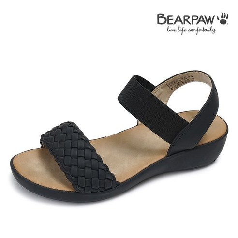 BEARPAW 여성 HILTON III 샌들 블랙 K2783001QBW 276495