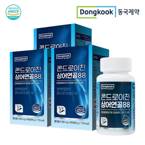 동국제약 콘드로이친 상어연골88 90정, 90정, 3개
