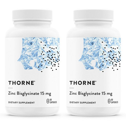 쏜리서치 징크 비스글리시네이트 15mg 소프트젤 캡슐, 60정, 2개