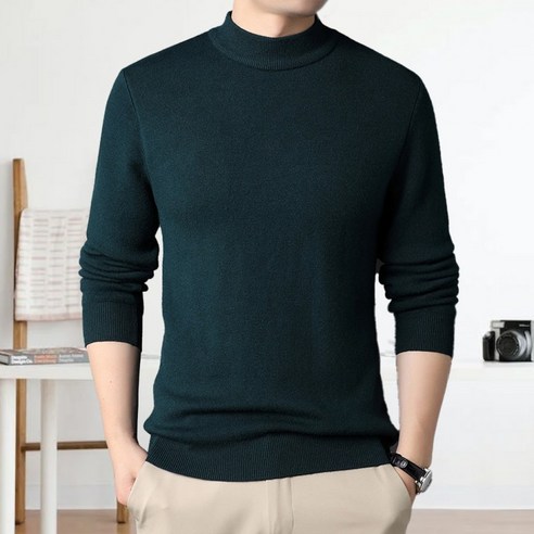 남자 정장 가을 겨울 남성 반폴라 폴라티 이너니트 목폴라티 반목티 반목니트 반폴라티