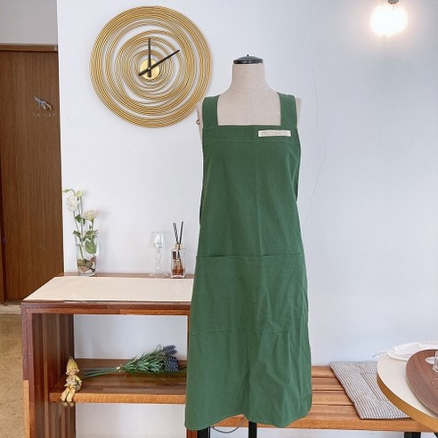 cp 내추럴 앞치마, 그린
