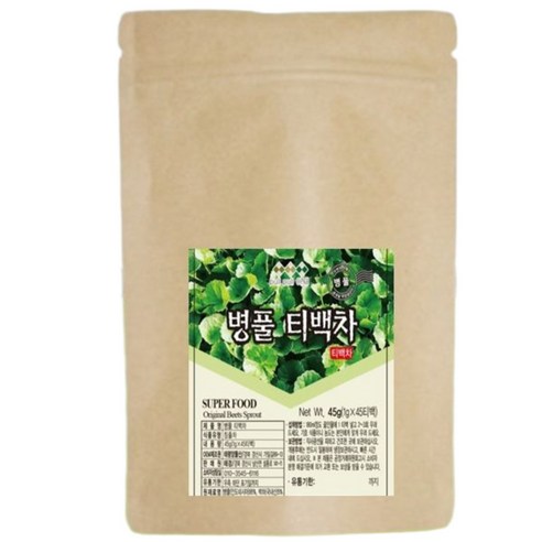 병풀 호랑이 풀 인도네시아 자연산 몸에 좋은 신비한 TEA 수제 티백형 건강차 45g