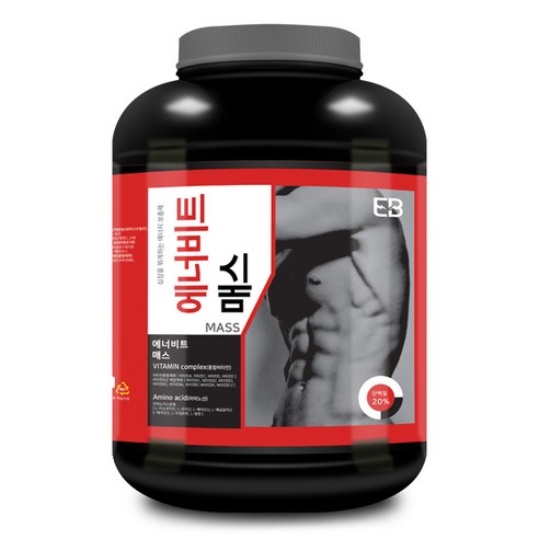 웨이테크 에너비트 매스 Super Calorie 살찌는보충제 /체중증가보충제/사은품 증정, 4kg, 2개