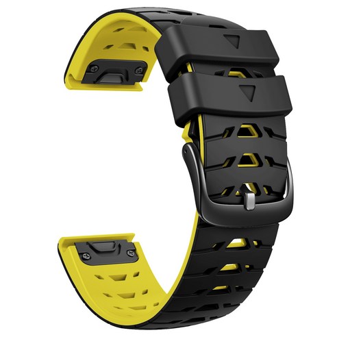 Garmin Forerunner 945 935 시계대 고품질 실리콘 2 색 손목 밴드 가민 Quick Fit 22mm 스트랩, #1