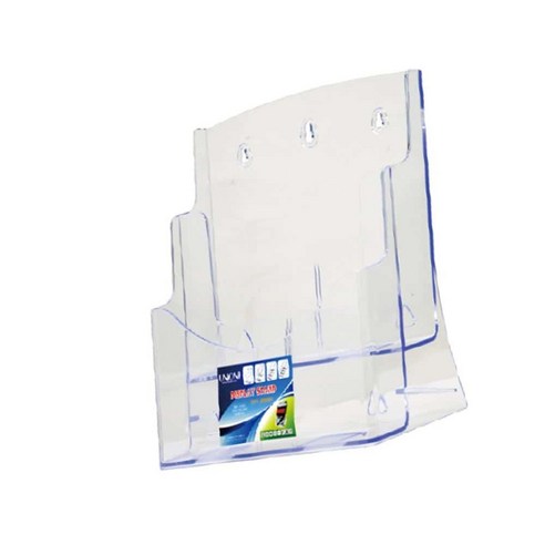 브로슈어 카다로그꽂이 테이블형 A4 2단꽂이 카다로그스탠드 전단지꽂이