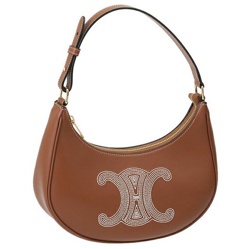[쿠폰 5%OFF] 셀린느CELINE"AVA BAG·아바 가방"원숄더백·호보 백(탄·브라운) 19395 3E…