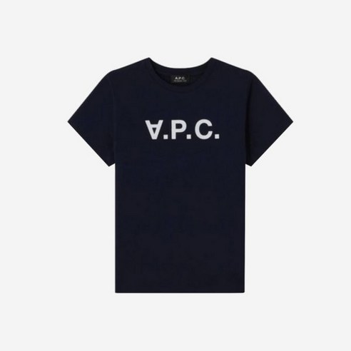 [정품 보증] 아페쎄 VPC 티셔츠 다크 네이비 A.P.C. VPC T-Shirt Dark Navy