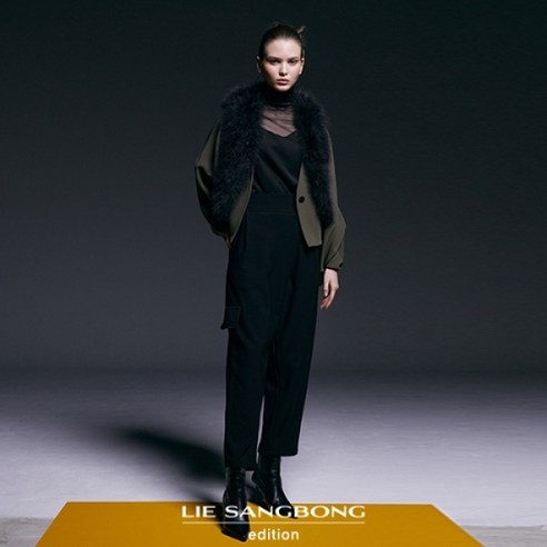 이상봉에디션 23FW 피치기모 랩배기팬츠