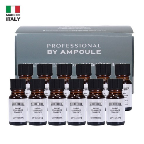 바이파마 스트럭쳐 재생 손상 헤어앰플, 10ml, 12개 - 헤어 워터/앰플 | 쿠팡