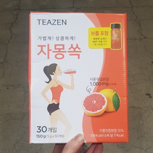 티젠 자몽쏙 자몽티, 5g, 1개