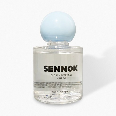 <SENNOK HAIR OIL> 센녹 글로시 에브리데이 헤어 오일 솝 클린 솝 (센녹헤어오일), 1개, 60ml