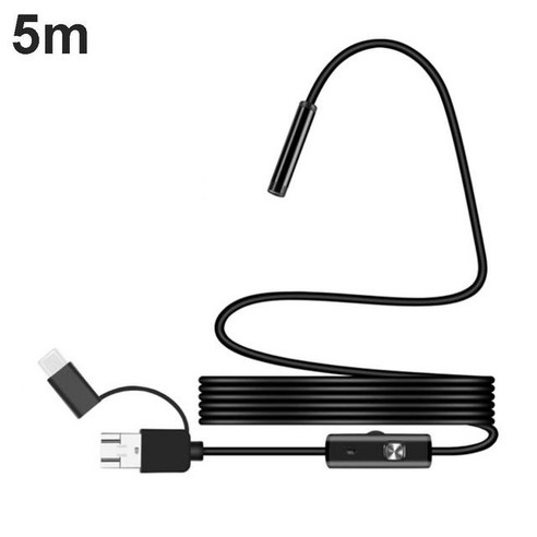 아이폰15 결함  3-in-1 USB c형 내시경 결함 감지 도구 자동차 방수 480P Ios 안드로이드 30 용 LED 조명 6 개 포함, 01 3 M, [01] 3 M