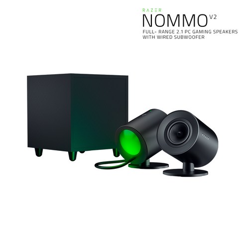 레이저 코리아 Razer Nommo 놈모 V2 유선 스피커 razer스피커