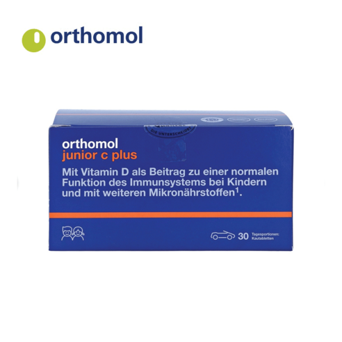 오쏘몰이뮨  오쏘몰 어린이 C 플러스 Orthomol junior C plus 30일 멀티비타민