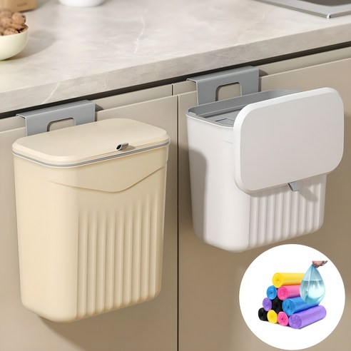 편리하고 위생적인 주방 환경을 연출하는 제이리빙 걸이형 주방 싱크대 쓰레기통