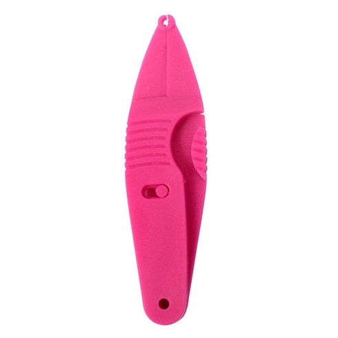 Xzante 낚시 소프트 미끼 클립 abs 미니 휴대용 웜 지렁이 바다 낚시에 대 한 액세서리 핑크, 하나, 분홍