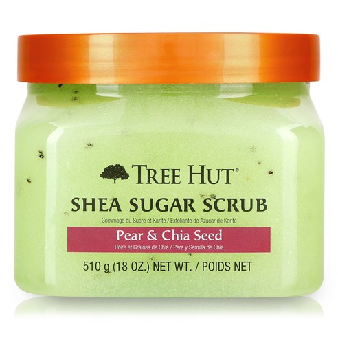Tree Hut 시어 슈가 스크럽, Pear & Chia Seed, 510g