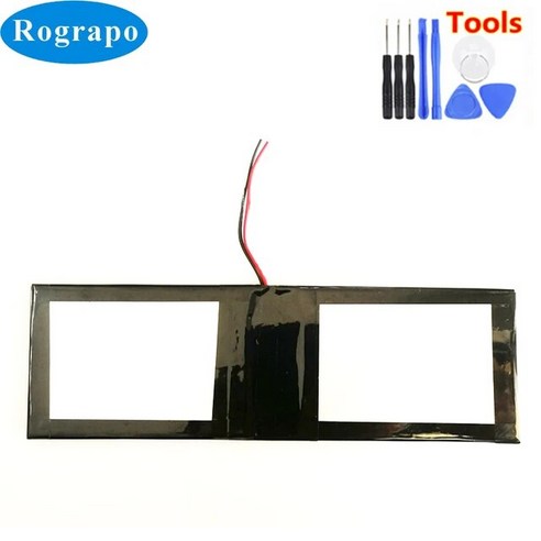 3.7V 8000mAh NV3270206 Irbis TZ104 TZ141 TZ142 TZ143 TZ144 TZ185 TZ180 태블릿 PC 배터리, 02 2 Wire Lines