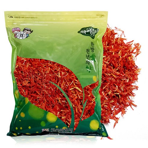 최상품 홍화꽃 잇꽃 홍화 100g, 1팩 100g, 1개