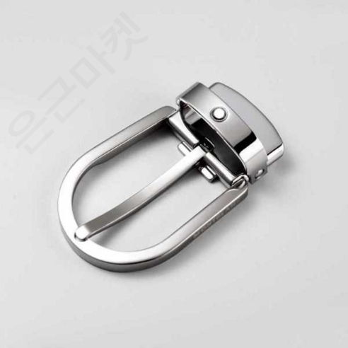 교체 호환 버클 스트랩 헤드 몽블랑 벨트 실버 은장 밴드 메탈, [06] 06 실버 버클 스타일10 (폭 3cm), 1개