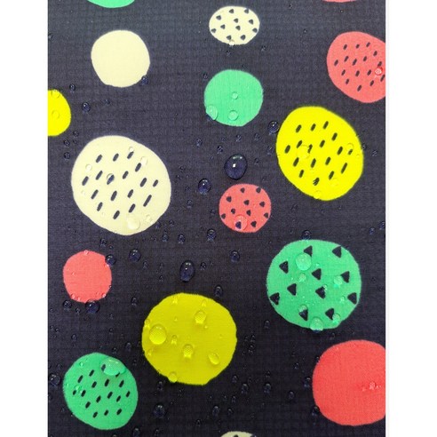 ENDLESS 대폭 양면 방수천 방수원단 못나이 도트, 못난이도트 네이비, 1개