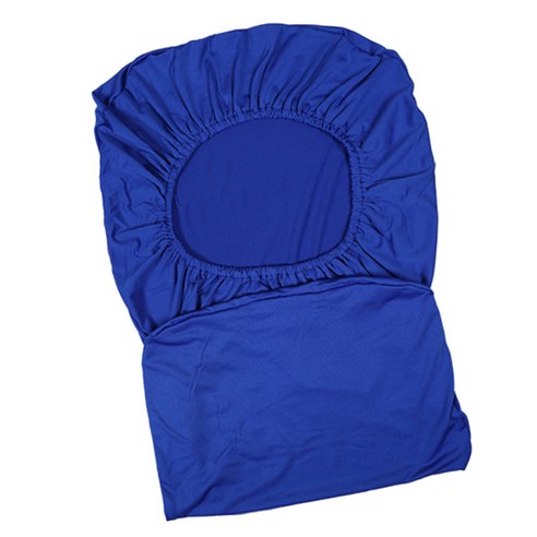 탄력 있는 빨 수 있는 컴퓨터 사무실 회전 의자 덮개 Slipcover 보호자, 블루, 폴리 에스터